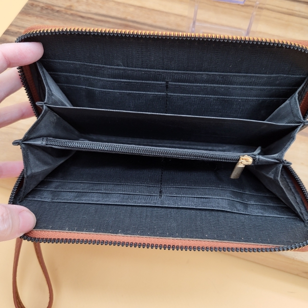 Alexis Bendel Brown Wristlet Wallet - Picture 7 of 7